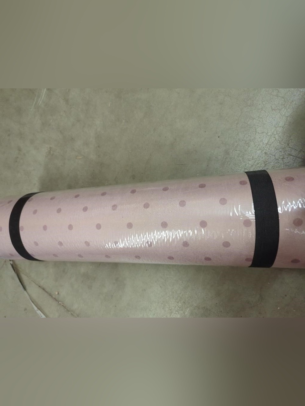 ILILI YOGA MAT 10MM THICK, SUEDE&TPE 193X70CM In Pink
